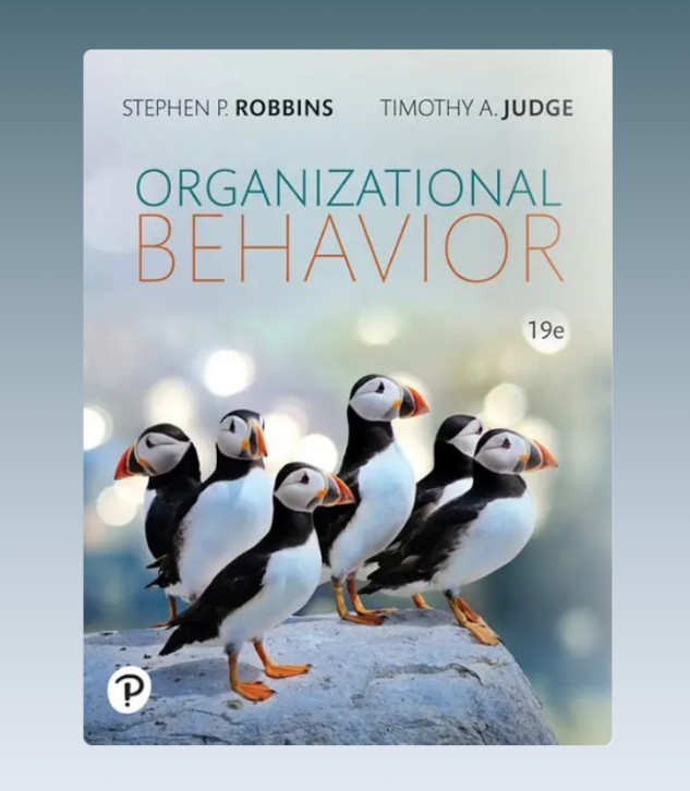 Organizational Behavior 19th Edition